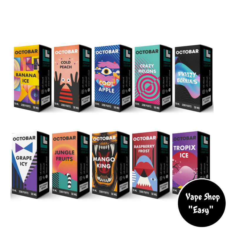 Набір для самозамісу сольовий OCTO BAR Mango King